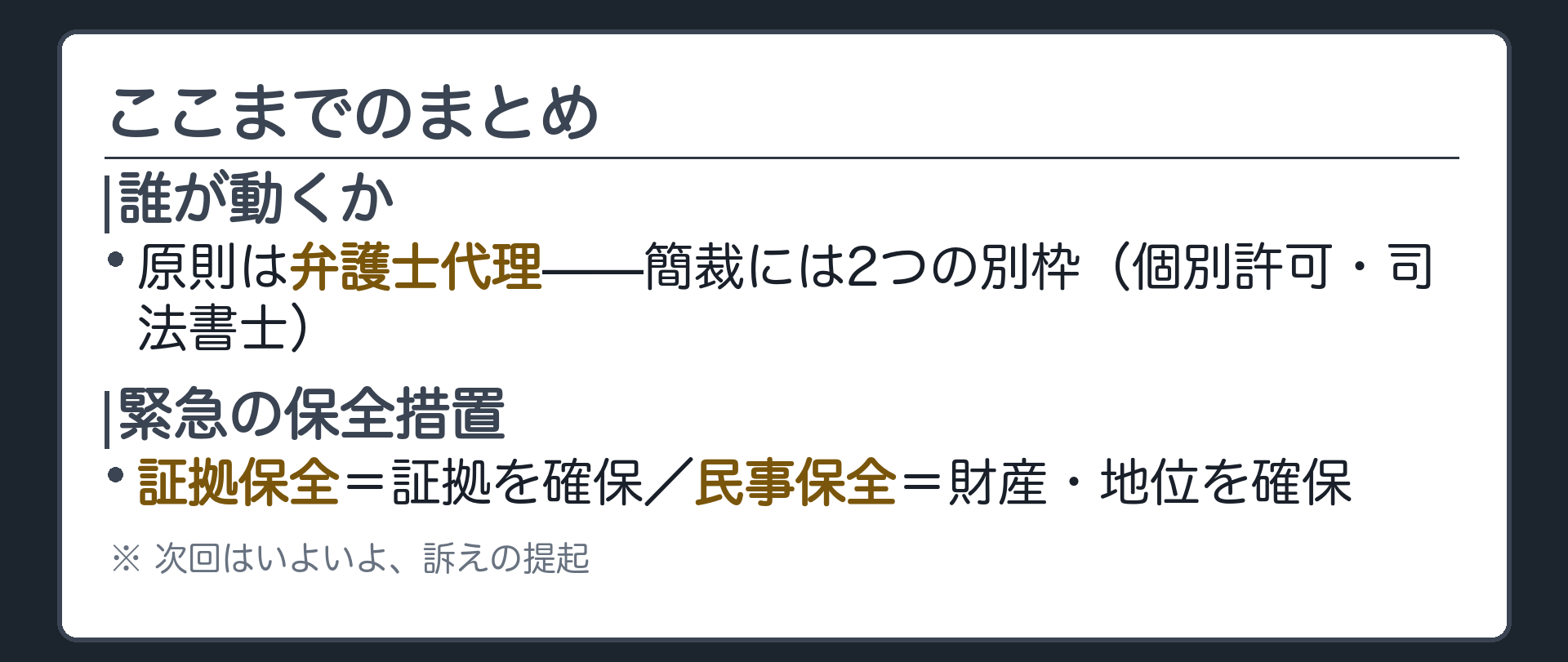 前編まとめボード