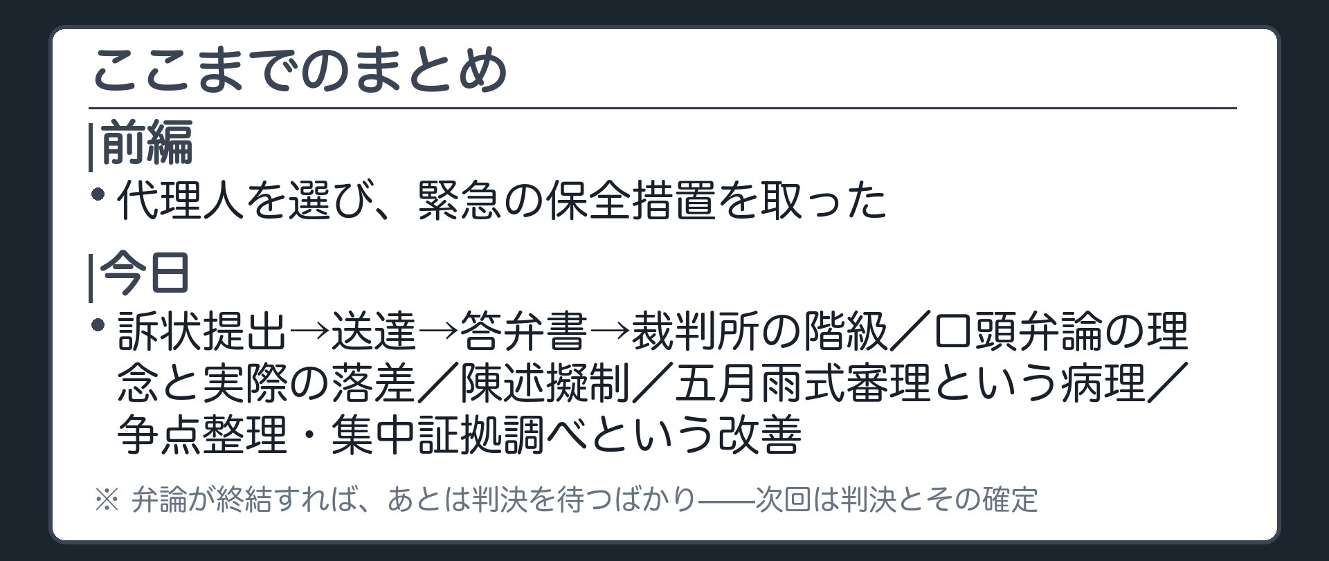 全体まとめボード